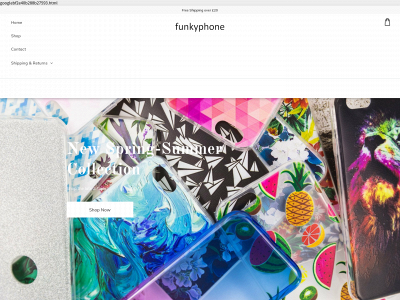 funkyphone.co.uk snapshot