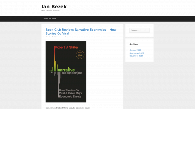 ianbezek.com snapshot