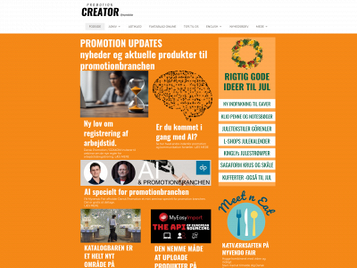 promotioncreator.dk snapshot