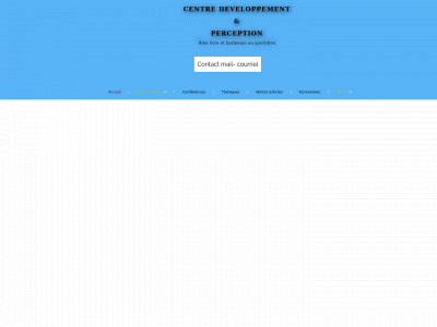 centredeveloppementetperception.eu snapshot