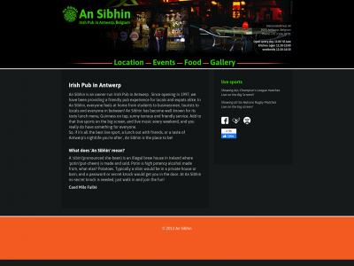 ansibhin.be snapshot
