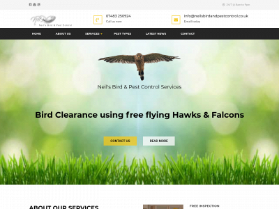 neilsbirdandpestcontrol.co.uk snapshot