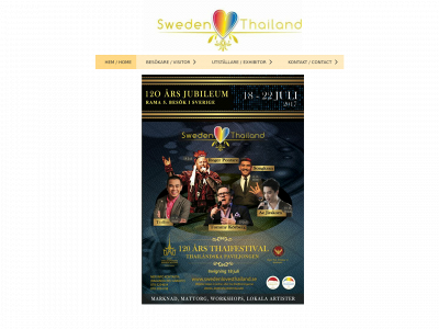 swedenlovesthailand.se snapshot