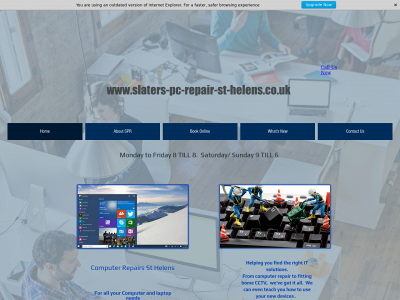 slaters-pc-repair-st-helens.co.uk snapshot