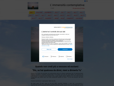 immensitacontemplativa.it snapshot