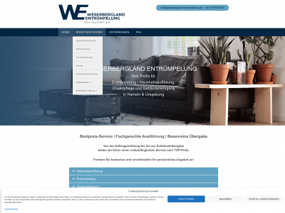 weserbergland-entruempelung.de snapshot