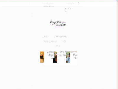 comfygirlwithcurls.com snapshot