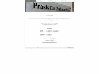 zahnarztpraxis-ruhnke.de snapshot