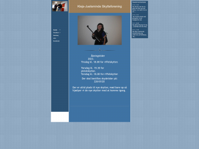 klejs-juelsminde-skytteforening.dk snapshot