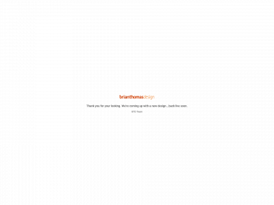 brianthomasdesign.com snapshot