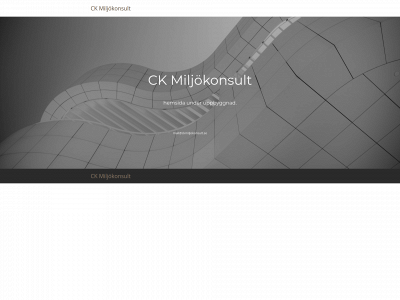 ckmiljokonsult.se snapshot
