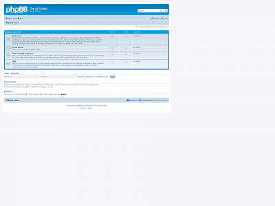 theaiforums.net snapshot