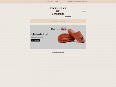 excellentofsweden.se snapshot