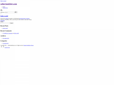 sellmyland2day.com snapshot