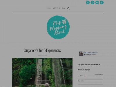 flipfloppingabout.com snapshot