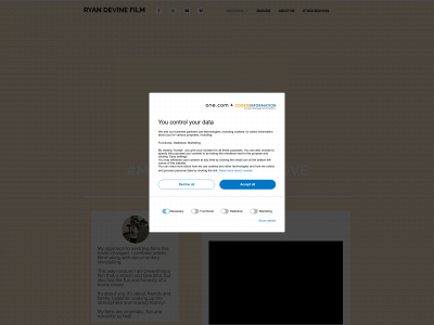 ryandevine.co.uk snapshot