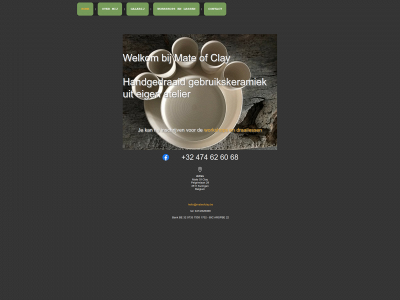 mateofclay.be snapshot