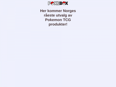 pokebox.no snapshot