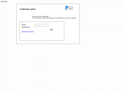 conferenceplace.nl snapshot