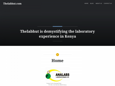thelabhut.com snapshot