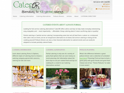 cateror.com snapshot