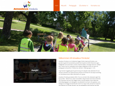 amadeus-forskola.se snapshot