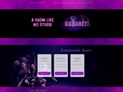 rainbowcabaret.dk snapshot