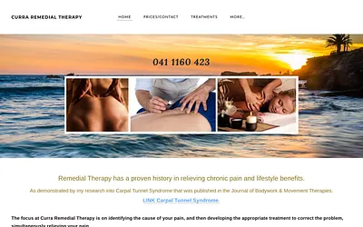 www.curra-remedialtherapy.com snapshot
