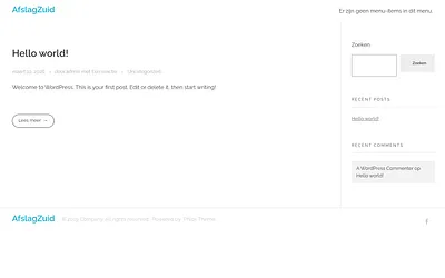 afslagzuid.com snapshot