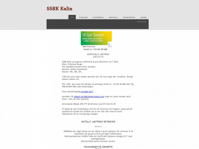 ssrkkalix.se snapshot