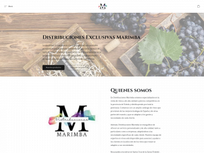 distribucionesmarimba.com snapshot