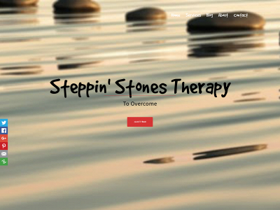 steppinstonestherapy.com snapshot