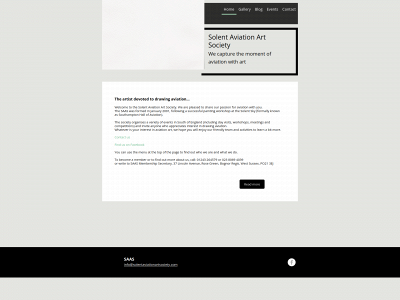 solentaviationartsociety.com snapshot