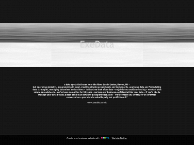 exedata.co.uk snapshot