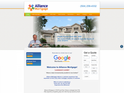 www.alliancemortgagenow.com snapshot