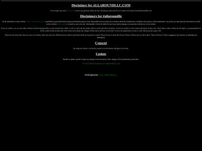 allaroundllc.com snapshot