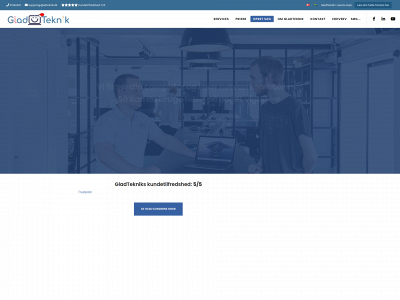 gladteknik.dk snapshot