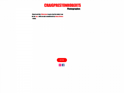 craigprestonroberts.com snapshot