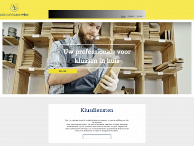 adamsklusservice.nl snapshot