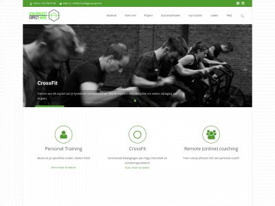 crossfitgymproject.be snapshot