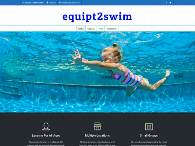 equipt2swim.com snapshot