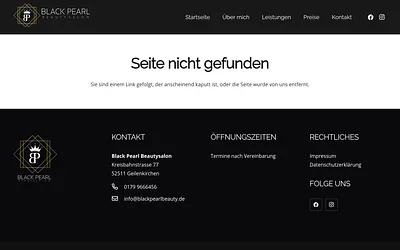 blackpearlbeauty.de snapshot