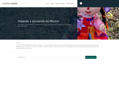 lupitaviajera.org snapshot