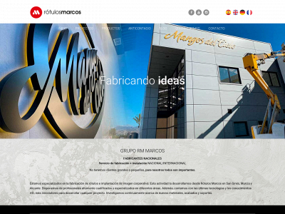 www.rotulosmarcos.com snapshot