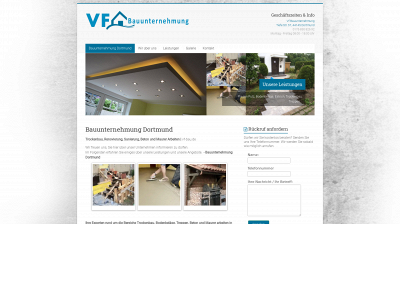 vf-bau.de snapshot