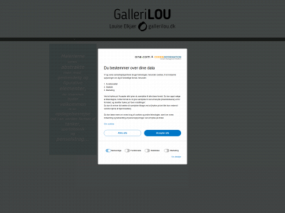 gallerilou.dk snapshot