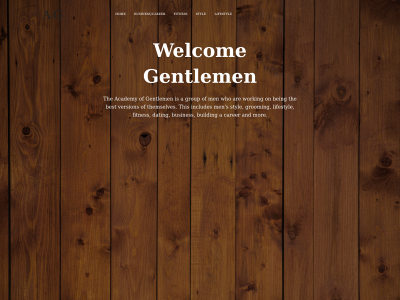 academyofgentlemen.com snapshot