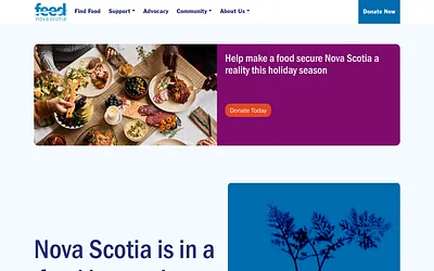 feednovascotia.ca snapshot