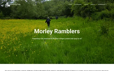 morleyramblers.uk snapshot