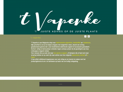 tvaperke.be snapshot